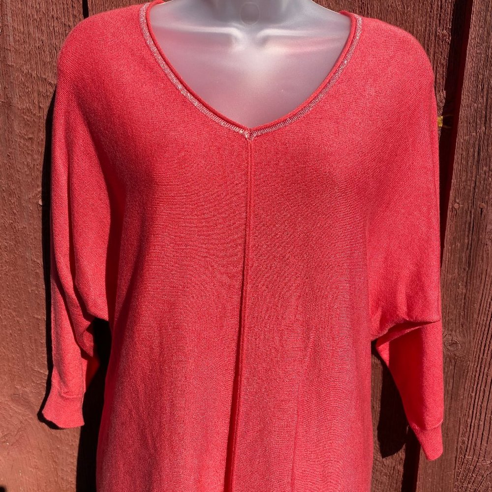 Christopher & Banks 3-Quarter Length sweater